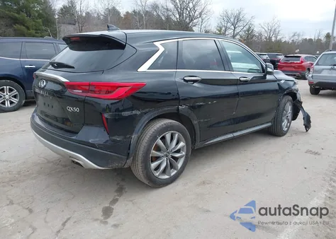2021 Infiniti Qx50 Pure Awd z USA, uszkodzony, nr VIN 3PCAJ5ABXMF124833